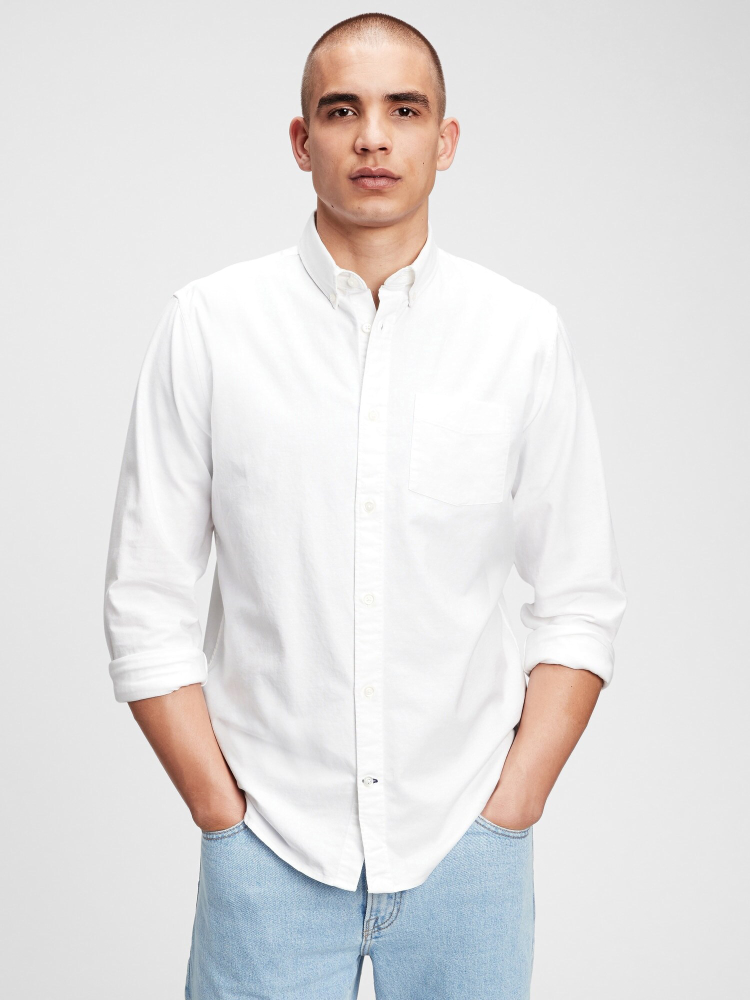 

Рубашка GAP 43496217  Белая, Рубашка GAP 43496217 XS Белая