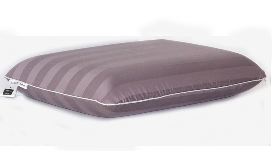 

Подушка ортопедическая MirSon №7002 Elite Noble stripe Peony Women 59х43х10 см италия, пена memory soft