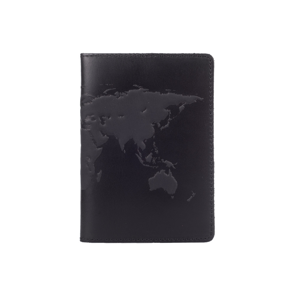 

Обложка для паспорта HiArt PC-01-S19-4205-T001 Shabby Night "World Map"