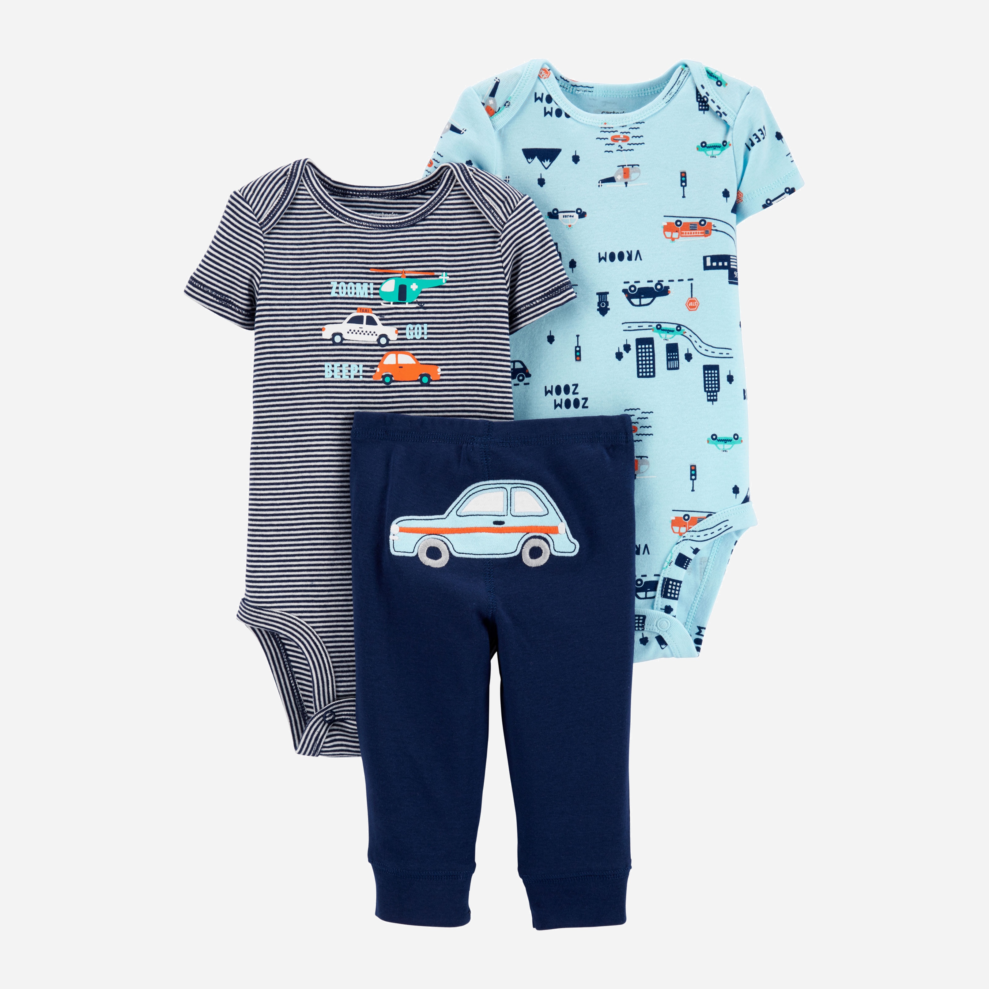 

Комплект (боди 2 шт + штанишки) Carters 1H364310 69-72 см Мультиколор