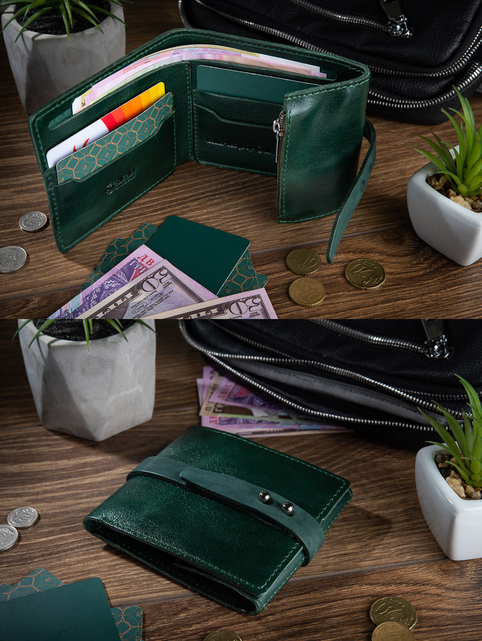 

Бумажник HiArt WP-07-C19-5406-000 Crystal Green