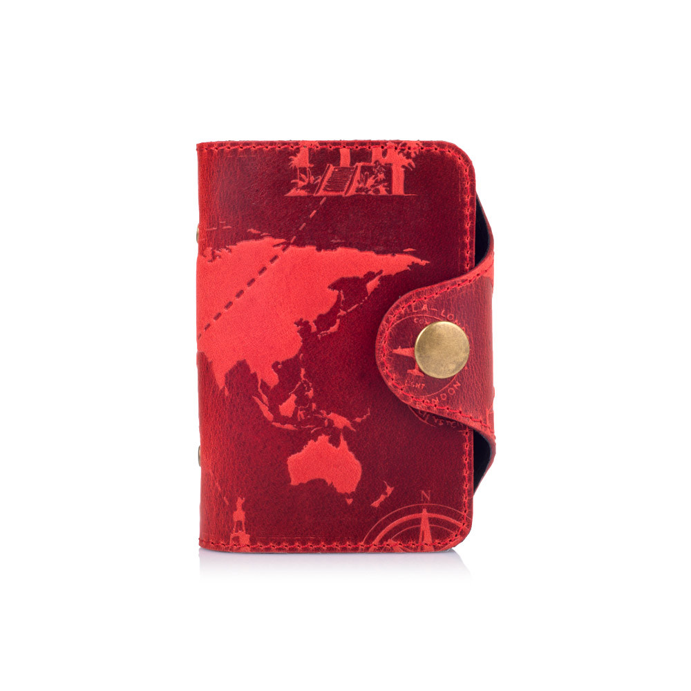 

Картхолдер HiArt CH-03-S18-1440-T002 Shabby Red Berry "7 wonders of the world"