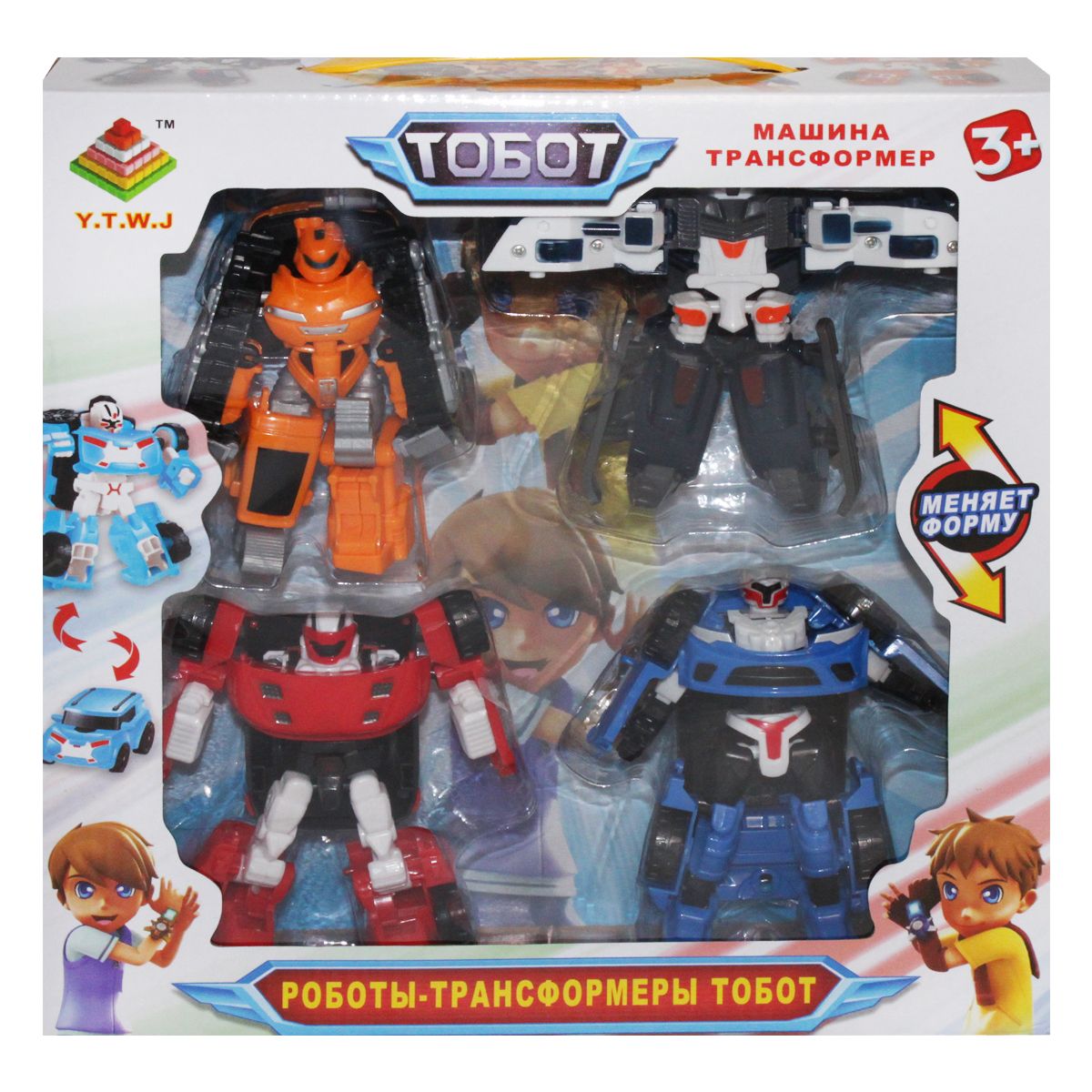 

Набор трансформеров Tobot Y.T.W.J (339-9) (150194)