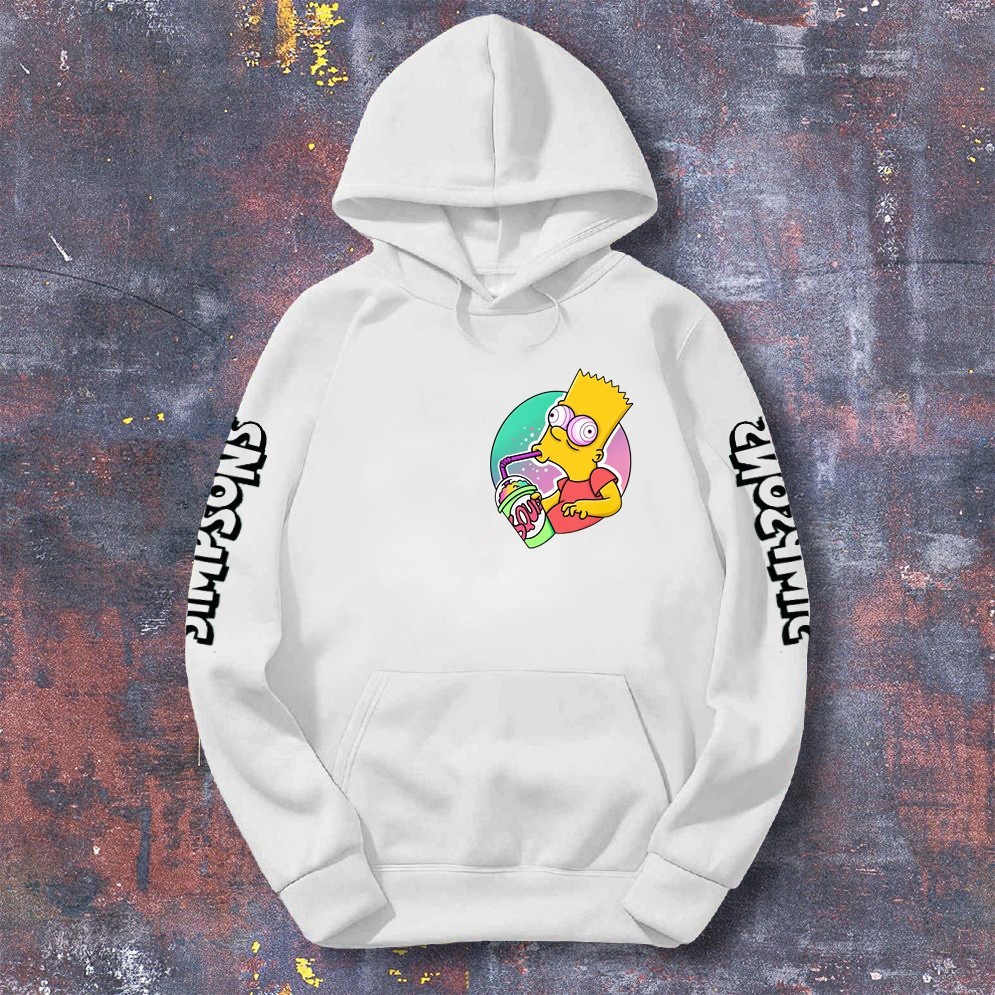 

Худи A SHO SIMPSON  белый, Худи A SHO SIMPSON XL белый