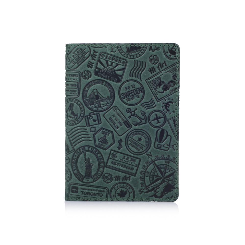 

Обложка для паспорта HiArt PC-01-S19-5920-T007 Shabby Alga "Let's Go Travel"