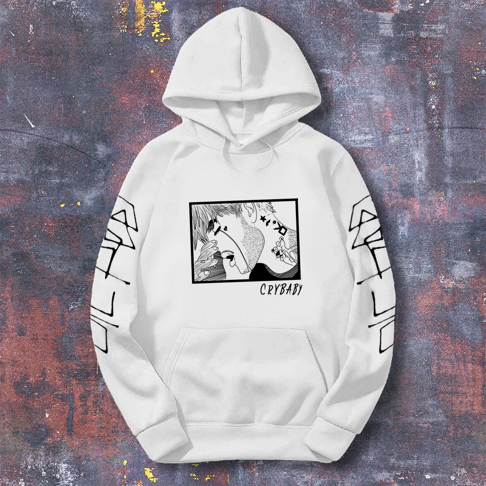 

Худи A SHO LIL PEEP  белый, Худи A SHO LIL PEEP S белый