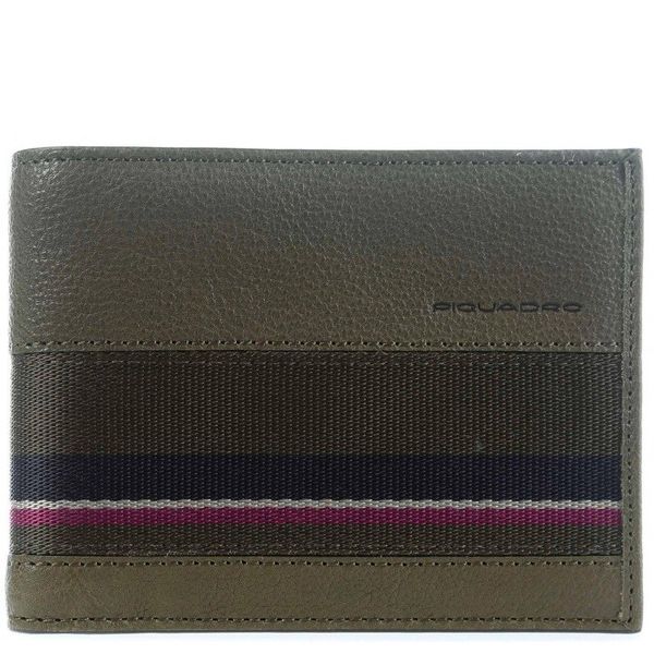 

Кожаный кошелек Piquadro B3S/Green PU257B3SR_VE