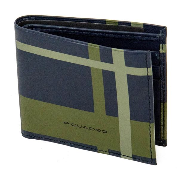 

Кожаный кошелек Piquadro TAG/CheckBlue PU3891TAGR_CHECKBLU