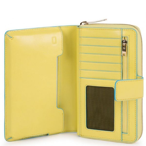 

Кожаный кошелек Piquadro BL SQUARE/L.Yellow PD1354B2R_G6