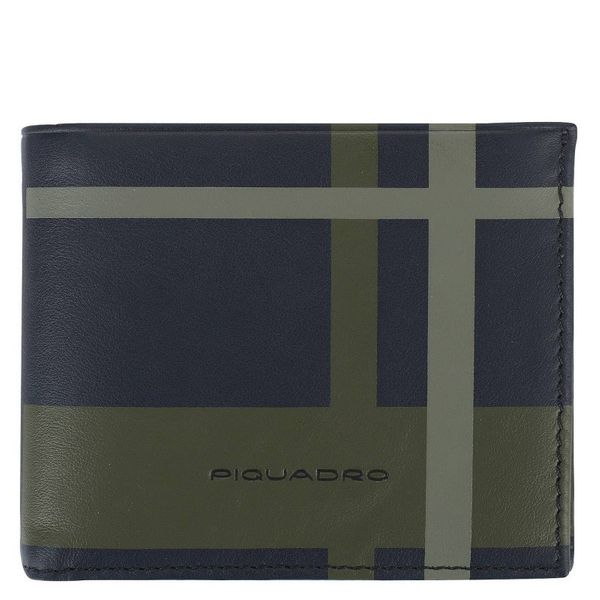 

Кожаный кошелек Piquadro TAG/CheckBlue PU4518TAGR_CHECKBLU