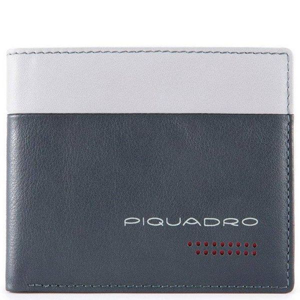 

Кожаный кошелек Piquadro URBAN/Grey-Black PU4823UB00R_GRN
