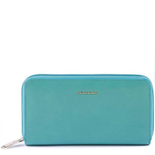 

Кожаный кошелек Piquadro BL SQUARE/Aqua PD1515B2R_AM2