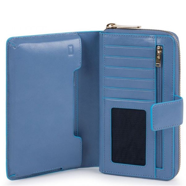 

Кожаный кошелек Piquadro BL SQUARE/P.Blue PD1354B2R_AZ6
