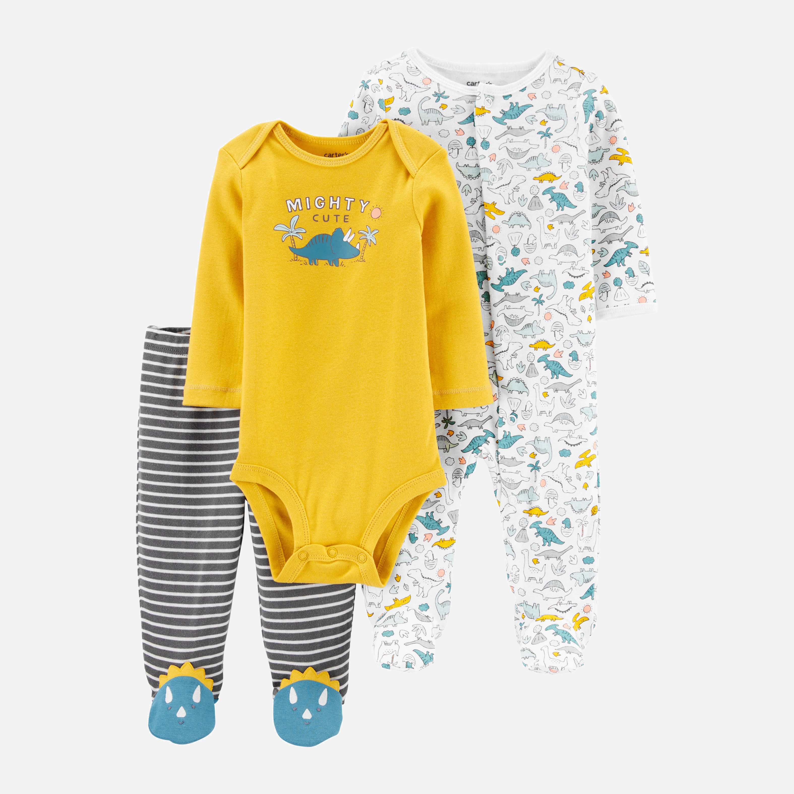

Комплект (человечек + боди + ползунки) Carters 1J300510 69-72 см Мультиколор