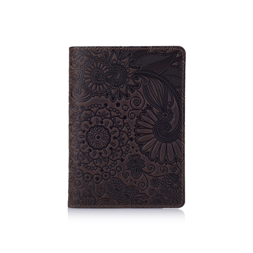 

Обложка для паспорта HiArt PC-02-S19-1106-T005 Shabby Gavana Brown "Mehendi Art"