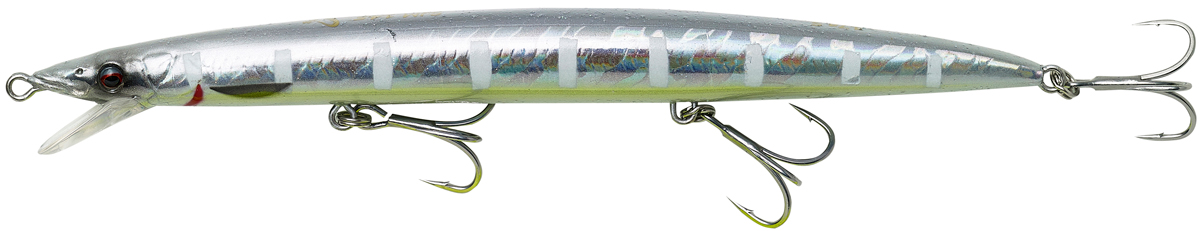 

Воблер Savage Gear Sandeel Jerk Minnow S 175 мм 29 г Zebra Glow (18541689)