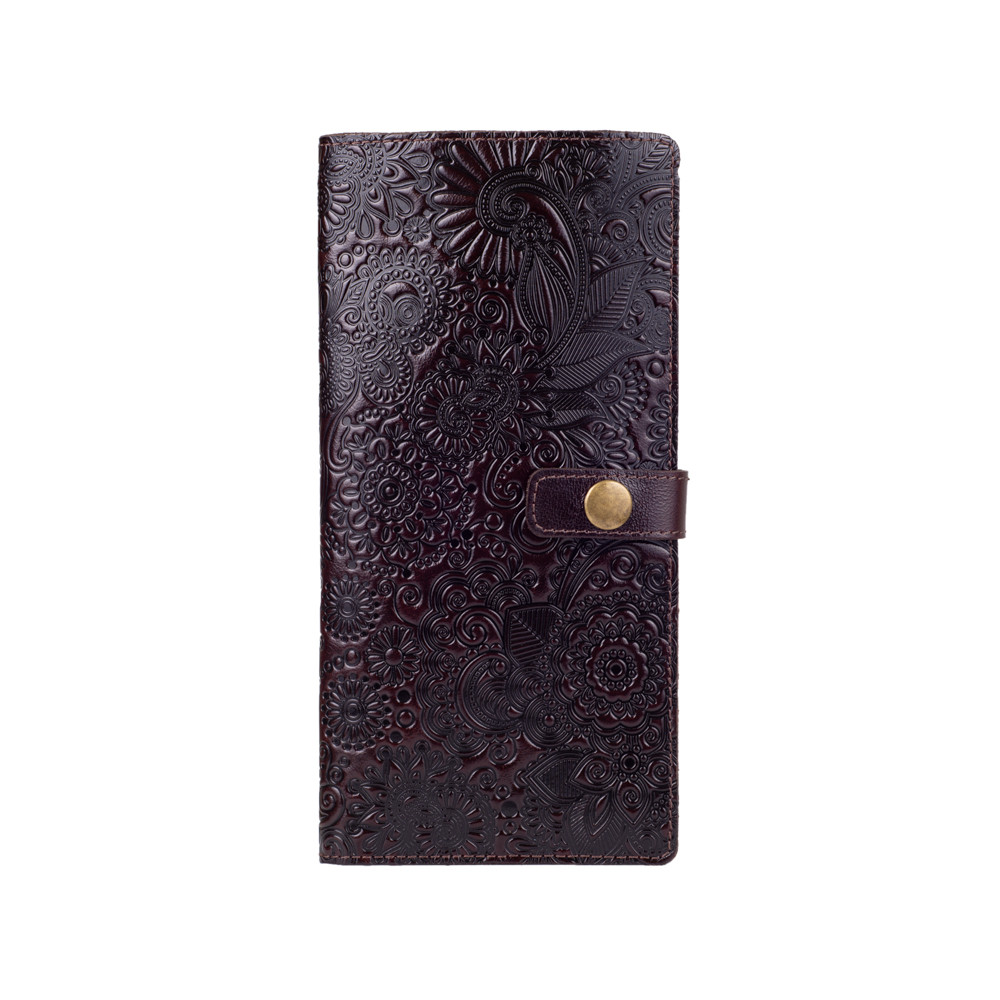 

Тревел-кейс Hi Art TC-01-C19-1314-T005 Crystal Brown Silk "Mehendi Art"