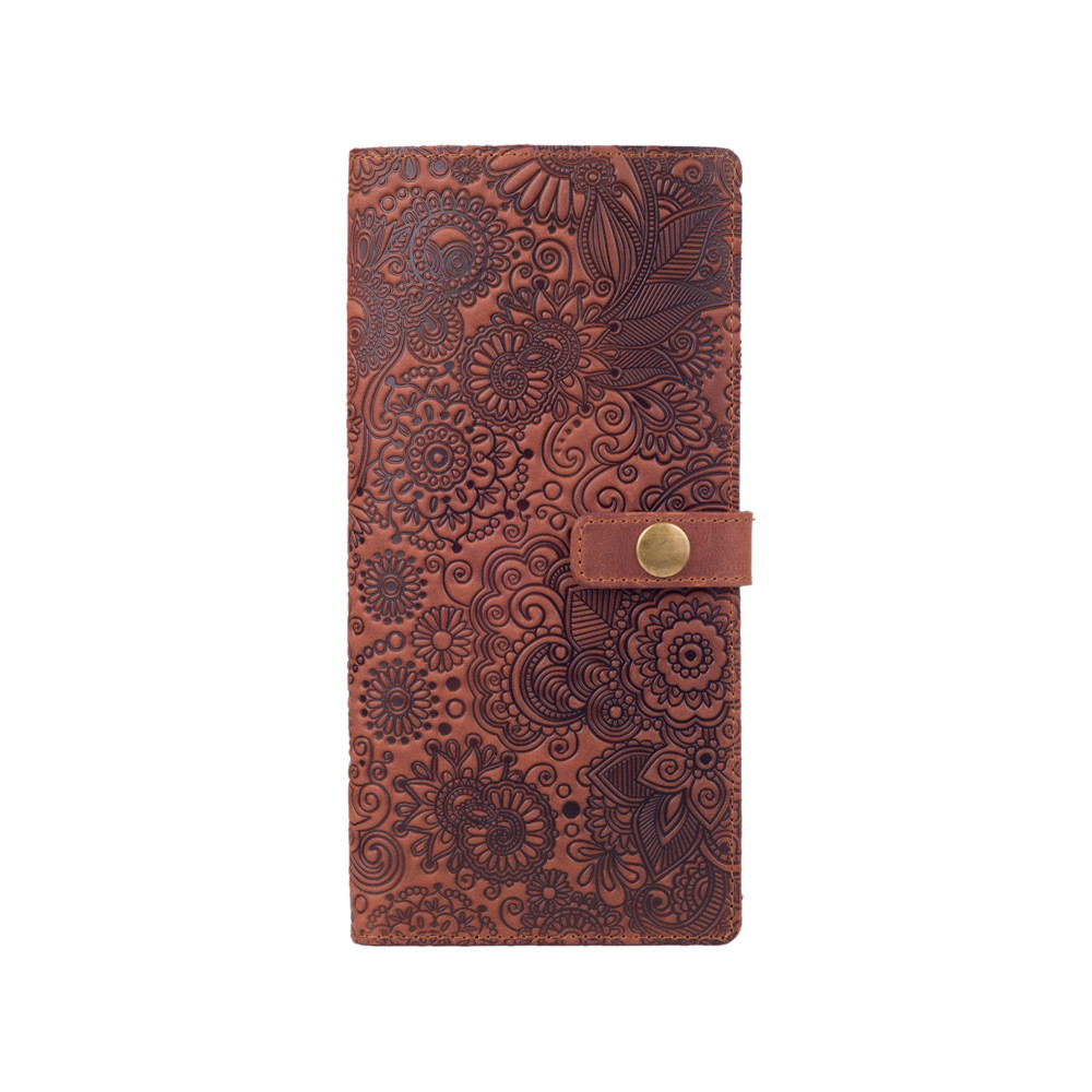 

Тревел-кейс Hi Art TC-01-S19-1431-T005 Shabby Сognac "Mehendi Art"