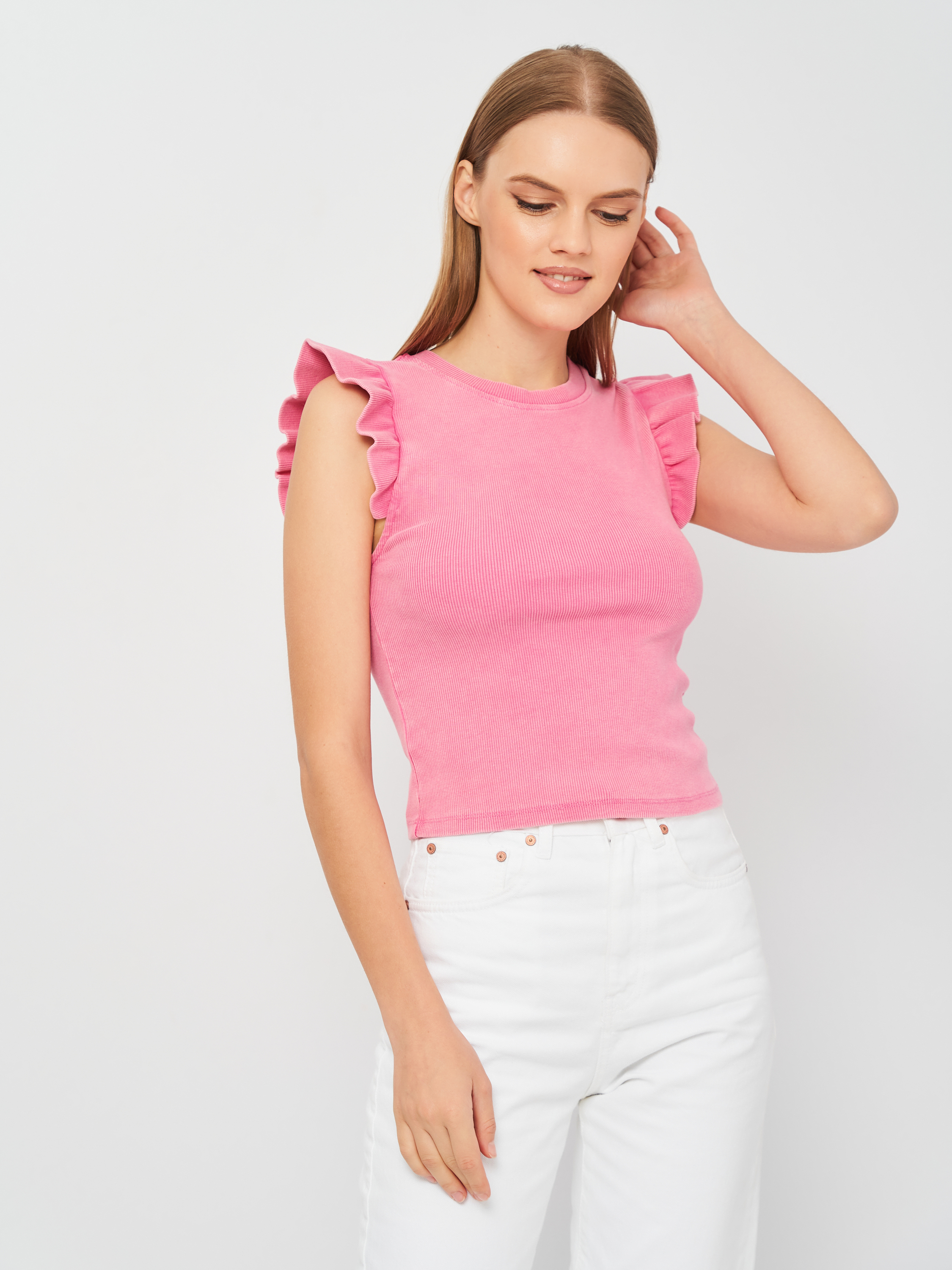 

Топ Zara 6050/313/620  Розовый, Топ Zara 6050/313/620 M Розовый