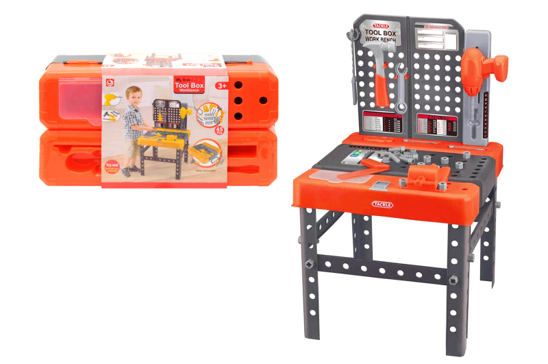 

Набір інструментів A-Toys Маленький столяр 38*19*125см різнобарвний 1529A