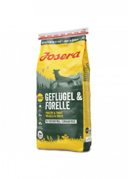 

Корм для собак Josera Geflgel and Forelle 15 кг