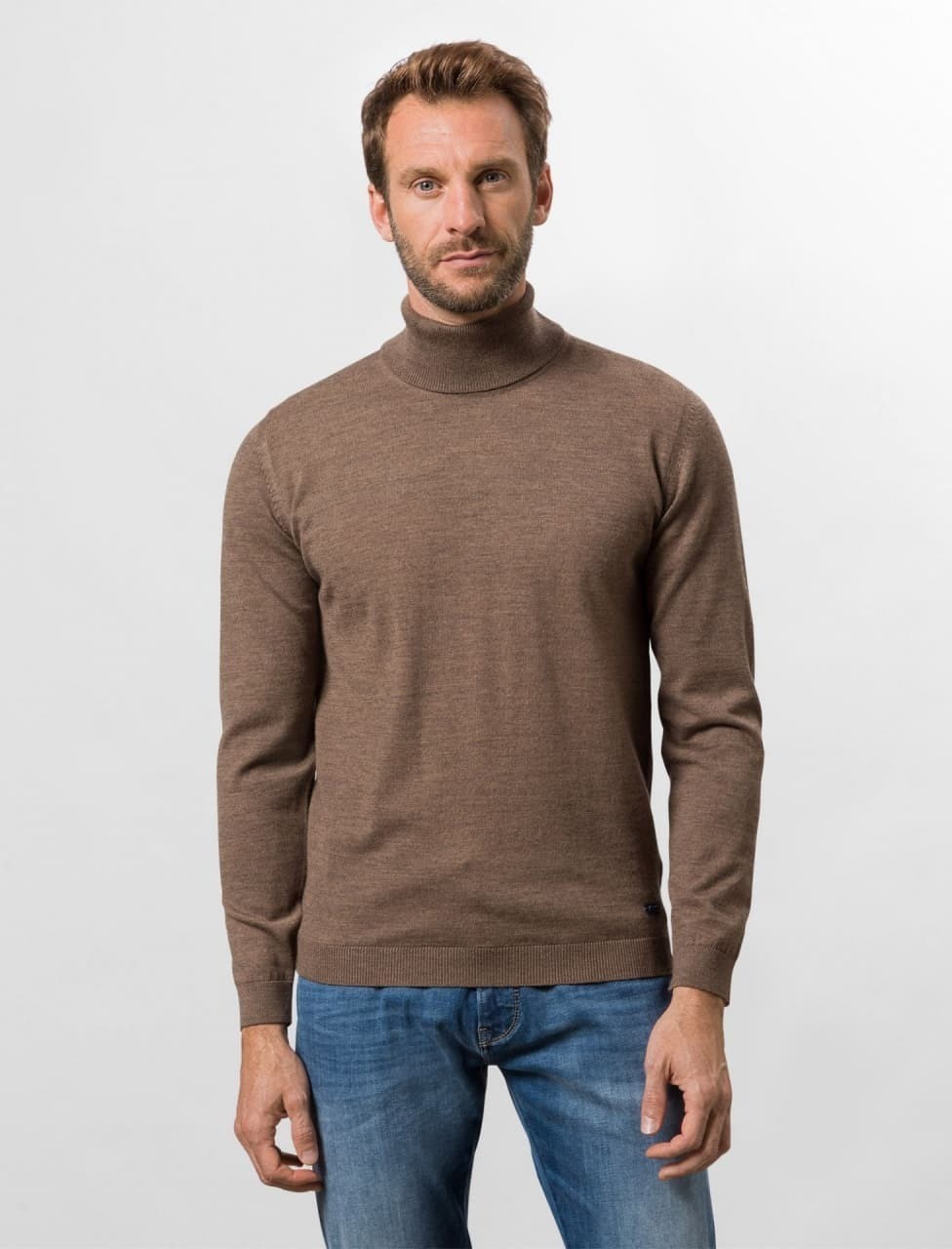

Гольф Pierre Cardin в коричневом цвете серии Future Flex из шерсти мериноса размер XXL (55603/7304/12540)