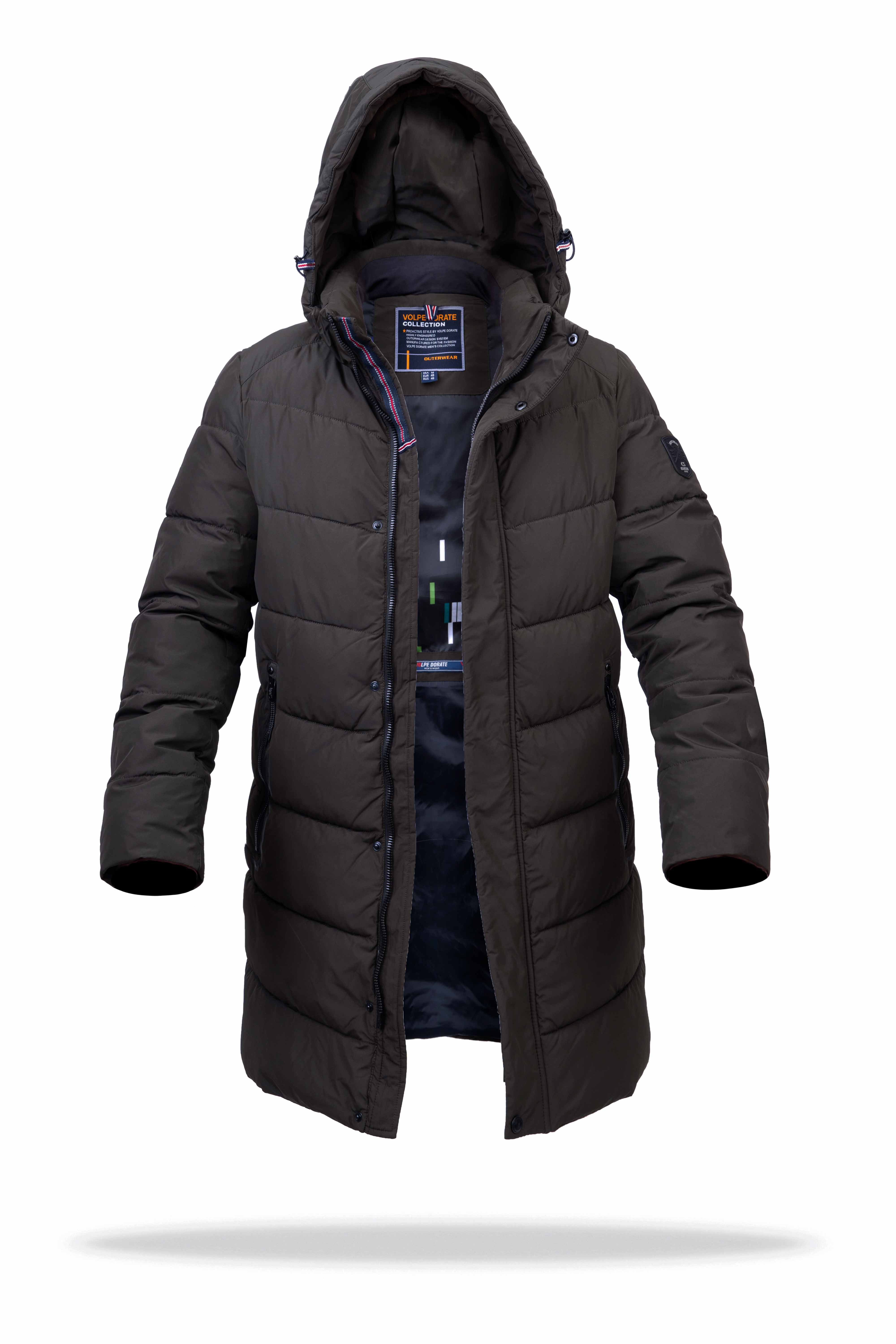 

Куртка мужская зимняя J9025 хаки 48