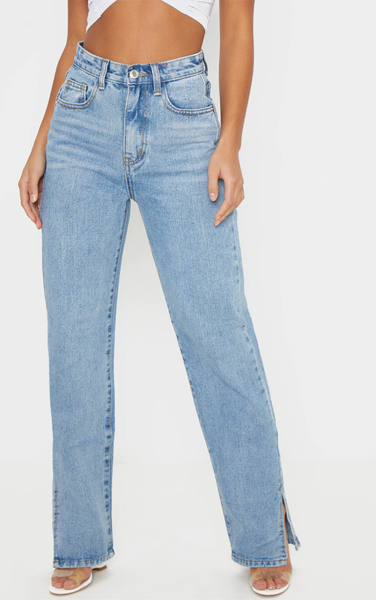 

Джинсы PRETTLITTLETHING 40 голубые (1204-752)