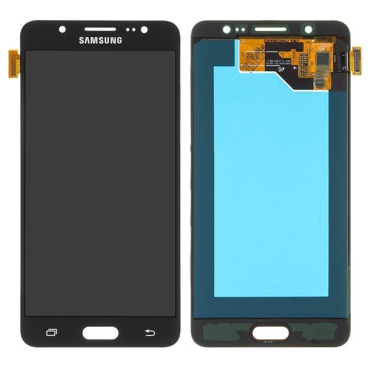 

Дисплей для Samsung J510 Galaxy J5 (2016), J510F, J510FN с сенсором (тачскрином) черный, OLED