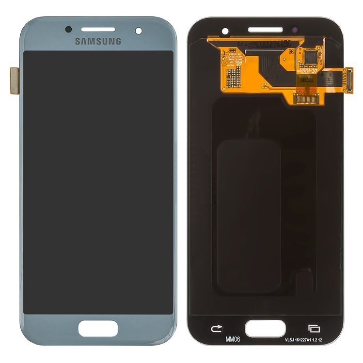 

Дисплей для Samsung A320F Galaxy A3 2017 голубой (GH97-19732C) Оригинал