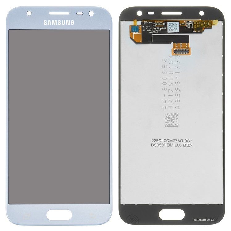 

Дисплей для Samsung J330 Galaxy J3 (2017) с сенсором (тачскрином) голубой, TFT с регулировкой яркости