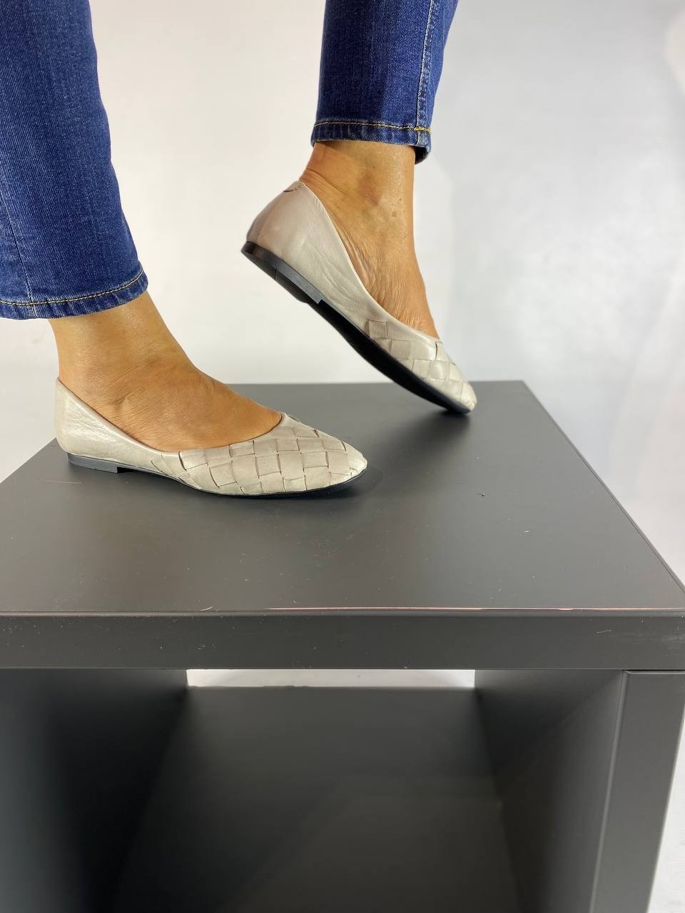 

Балетки женские Estyle 6016 40 Бежевый