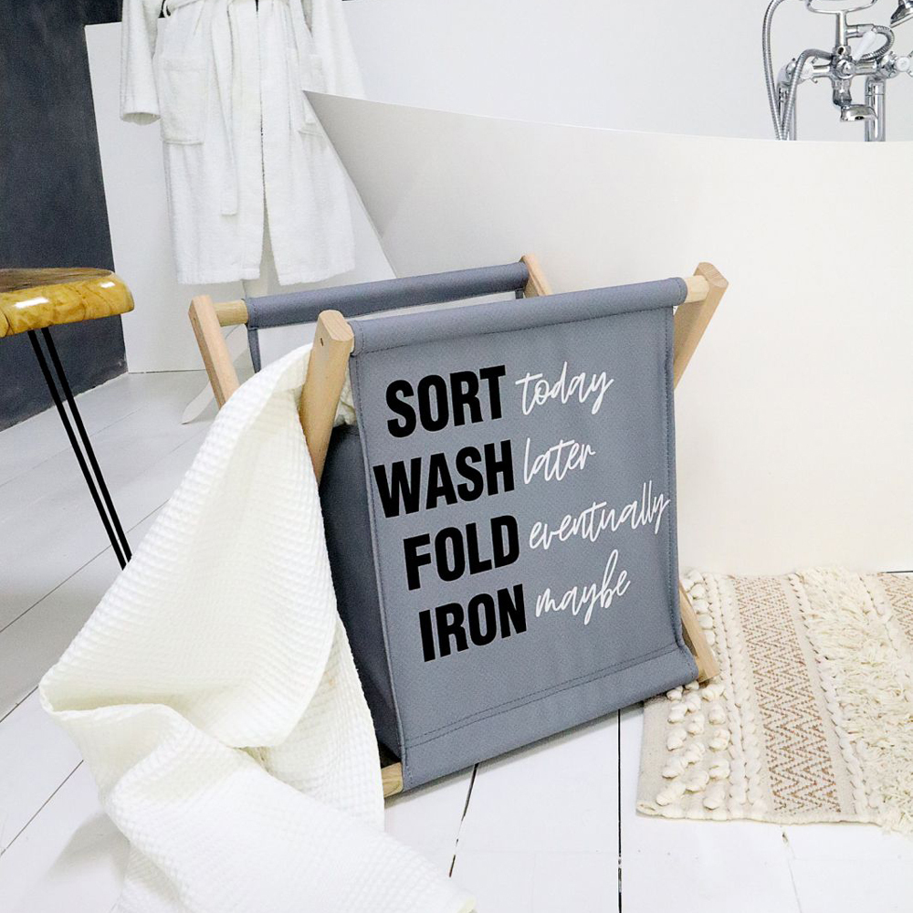 

Корзина для хранения Presentville Sort wash fold iron 44х44х39 см