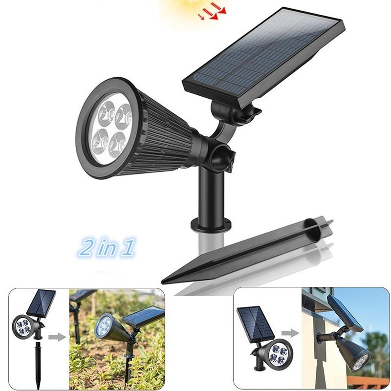 

Уличный светодиодный светильник на солнечной батарее Solar ERASP024 4 LED​