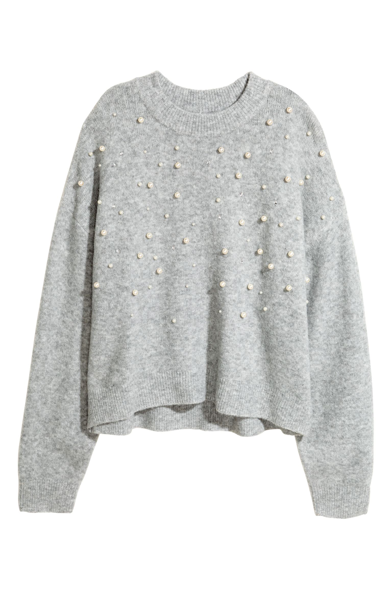 

Джемпер H&M S серый 2095820966