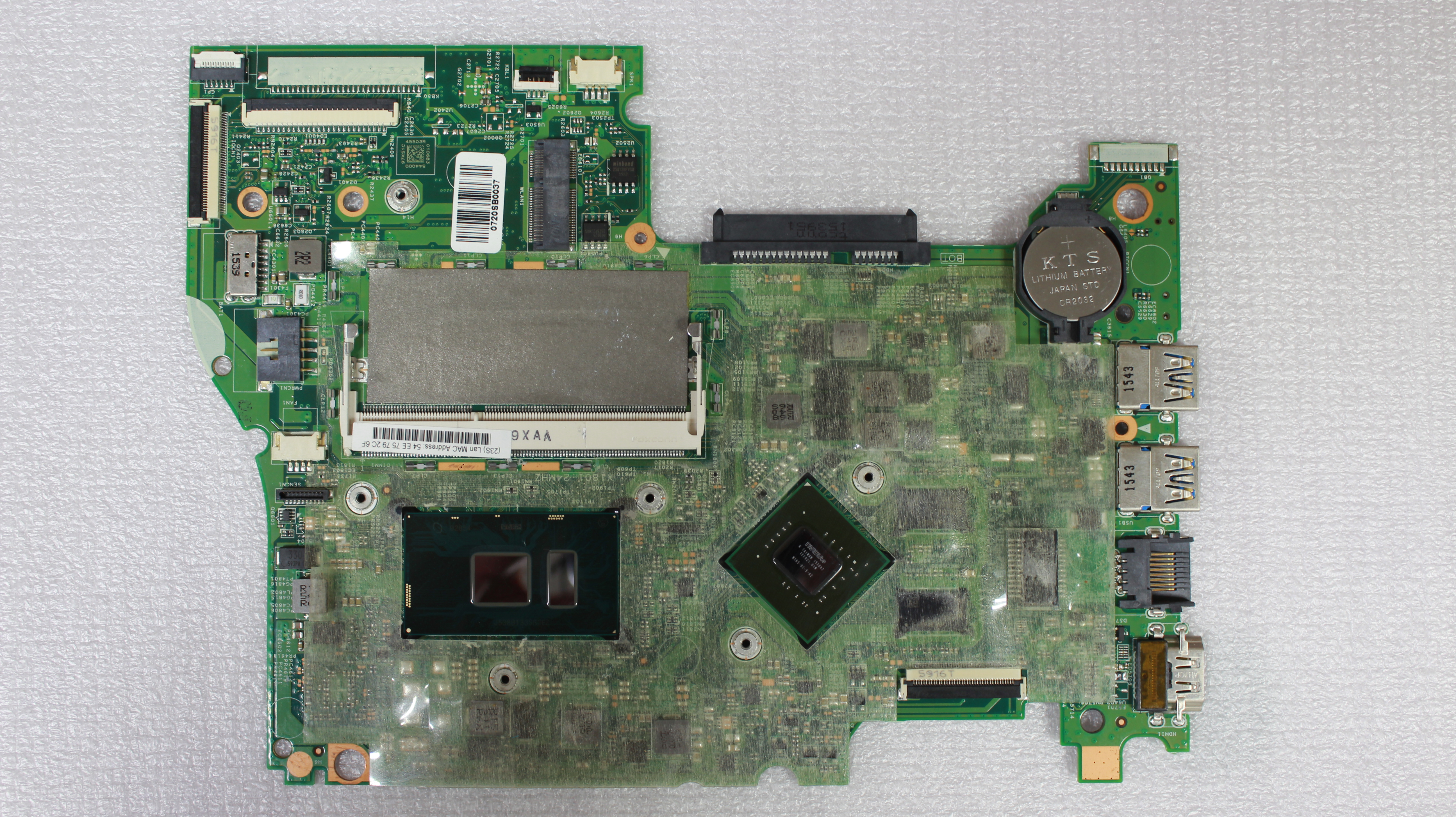 

Материнская плата для ноутбука Lenovo LT41 SKL i7-6500U YOGA (500-14ISK)