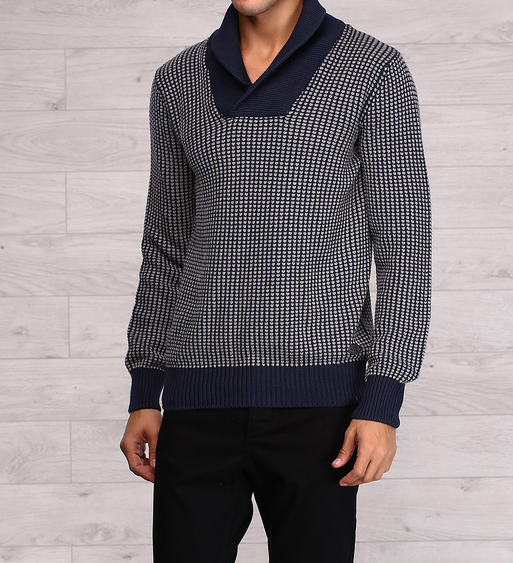 

Свитер WEPF161-night-blue-grey, Свитер WEPF161-night-blue-grey M