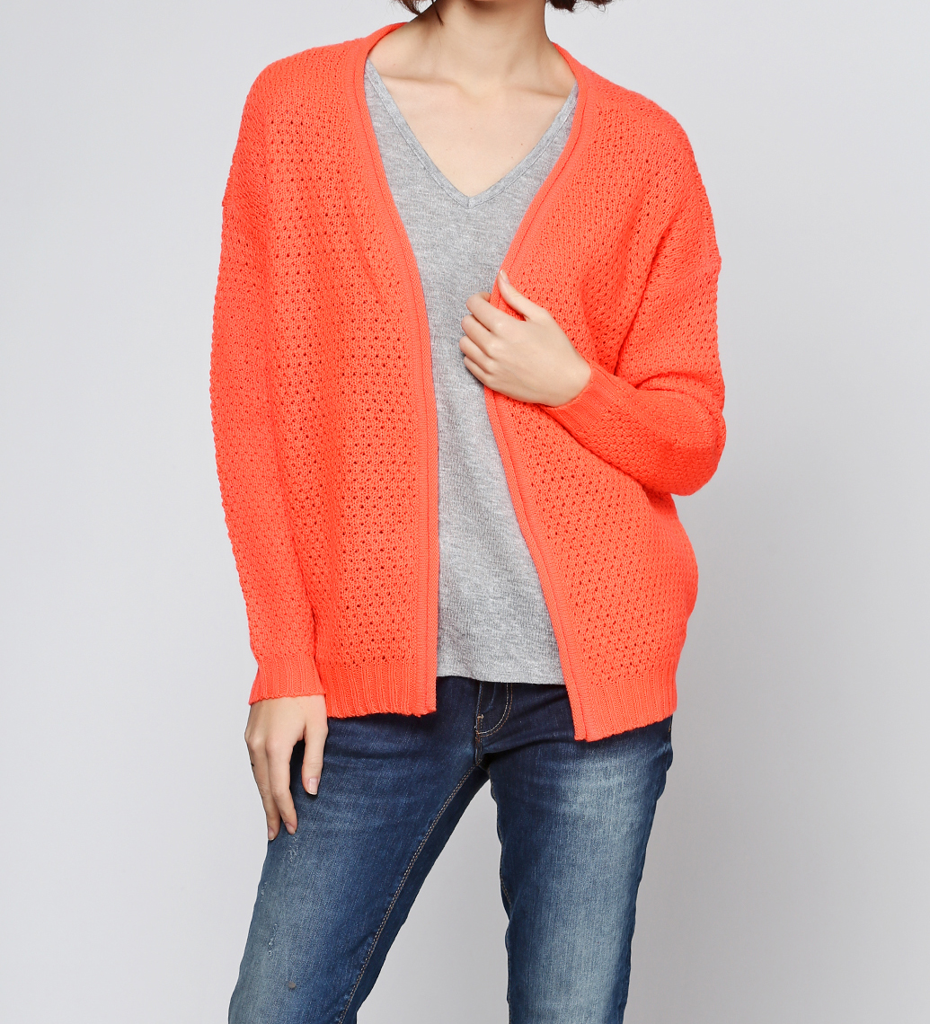 

Кардиган JACQULINE de Yong 39809051-CORAL  коралловый, Кардиган JACQULINE de Yong 39809051-CORAL M коралловый