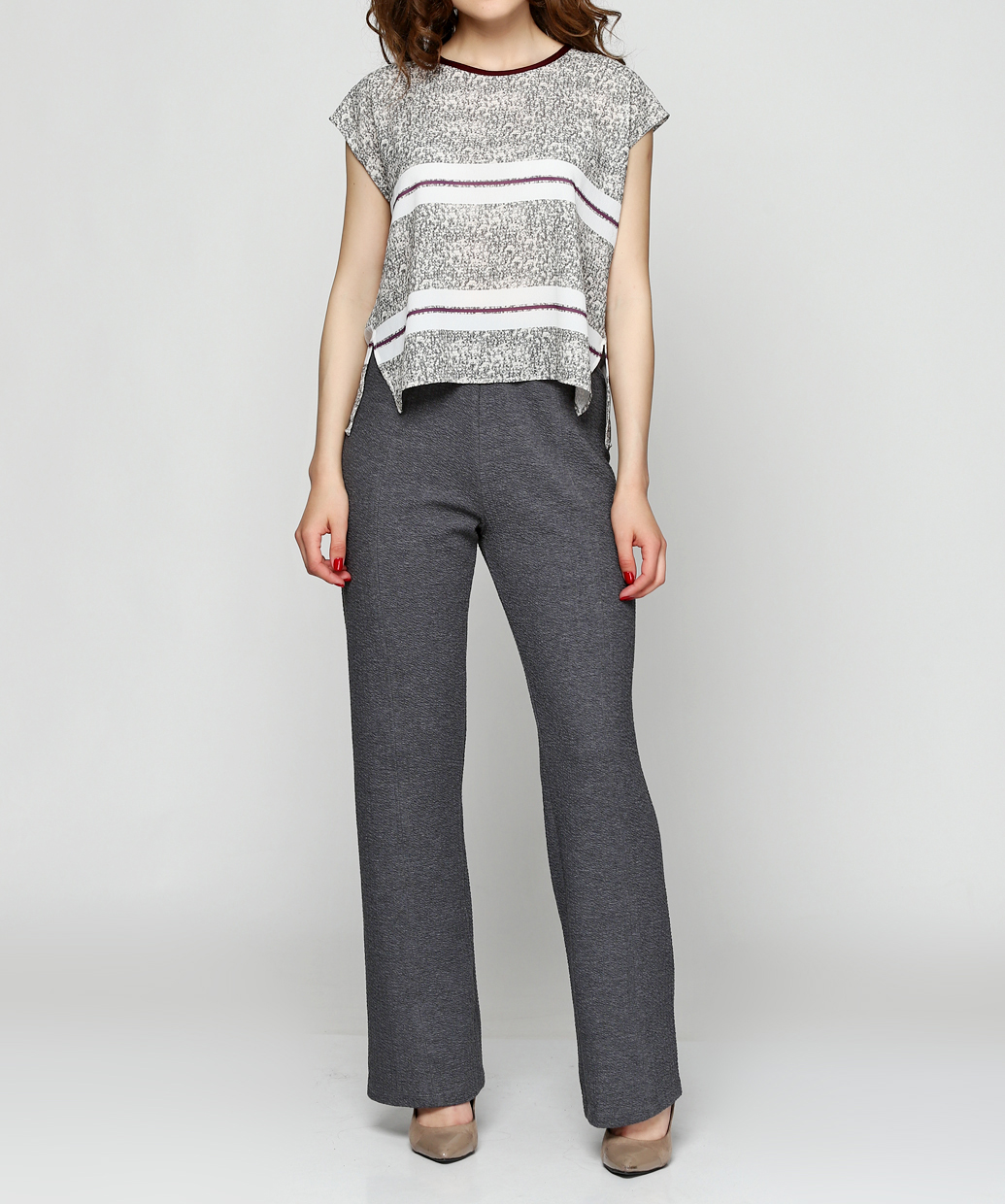 

Брюки Zara 0264-286-802 S серый