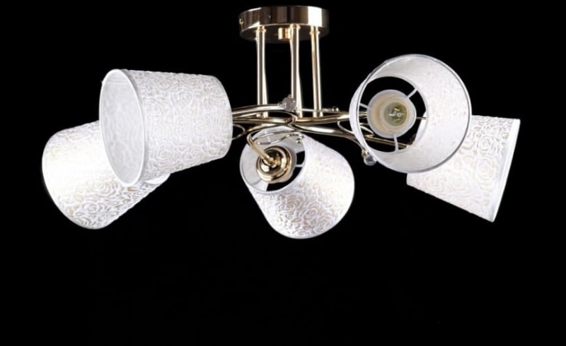 

Люстра с плафонами Ray L7498/5 FGD (AN002726)