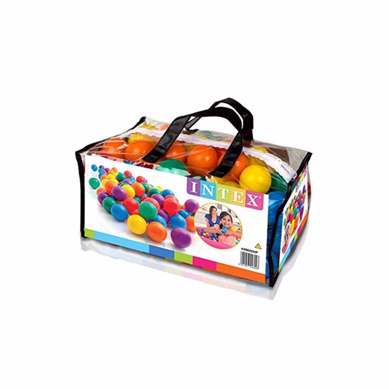 

Мячики Intex 49602 Fun Ballz (6.5 см, 100 шт) Для сухого бассейна