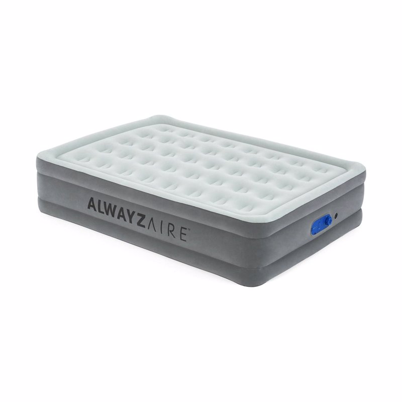 

Двуспальная надувная кровать Bestway 67624 (203-152-46 см)"AlwayzAire" встр.насос 220В с автоподкачкой, до 300кг