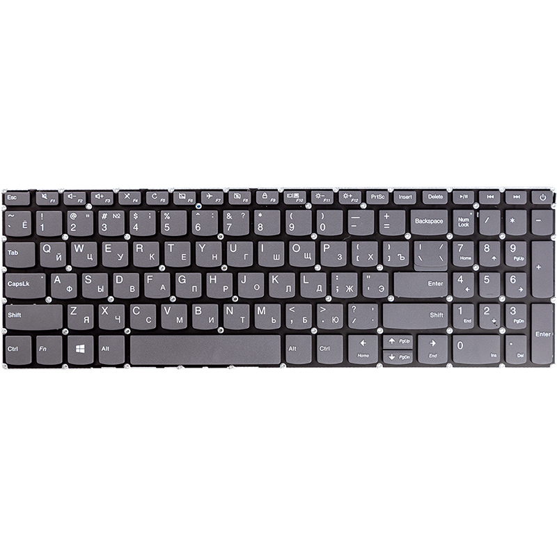 

Клавиатура для ноутбука LENOVO Ideapad 320-15, 320-15ABR черный