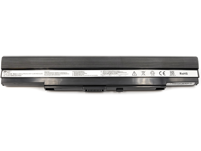 

Аккумулятор для ноутбуков ASUS U30 Series (A31-UL30, ASU300LH) 14.4V 5200mAh