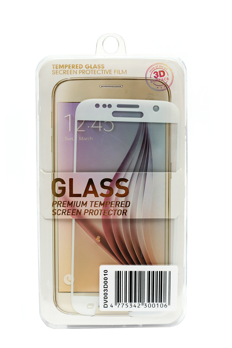 

Защитное стекло 3D для Samsung S7 White