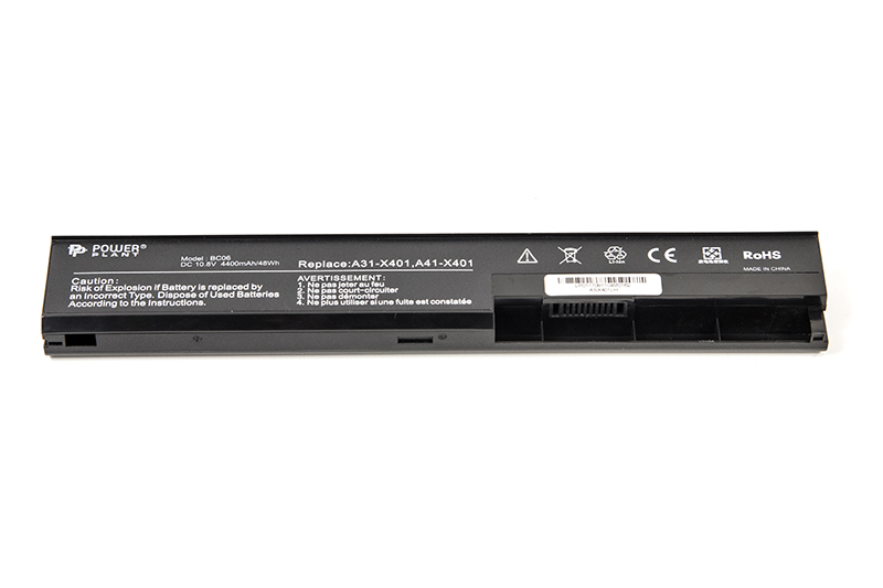 

Аккумулятор для ноутбуков ASUS X401 (ASX401LH, A32-X401) 10.8V 4400mAh