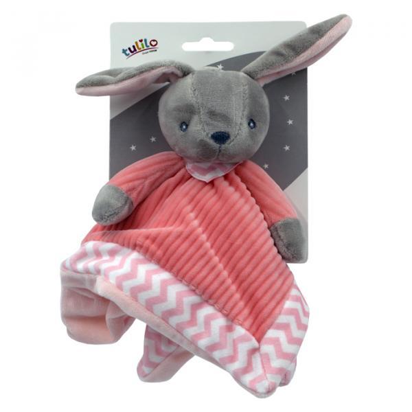 

Игрушка-обнимашка "Кролик" 25см, розовый Tulilo (11/5124/2)