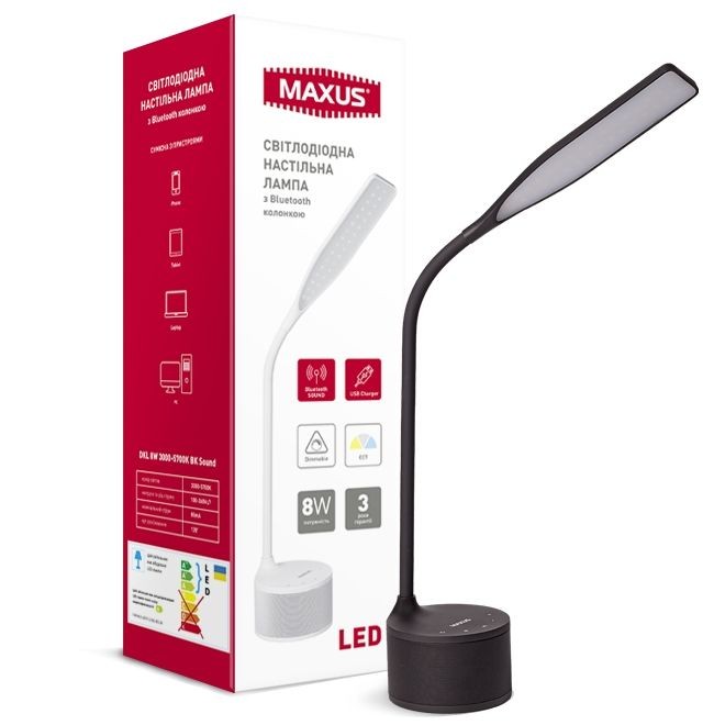 

Настольная лампа Maxus Dkl 1-MAX-DKL-002-04