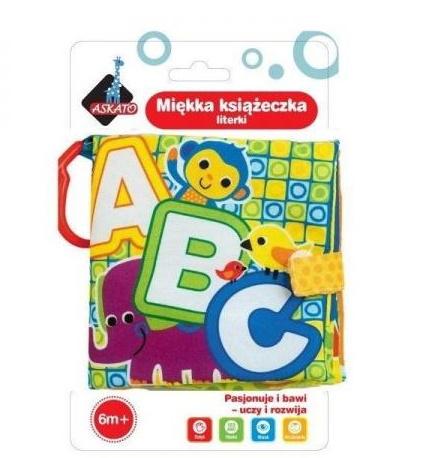 

Книжечка плюшевая "Літери" Tulilo (101392)