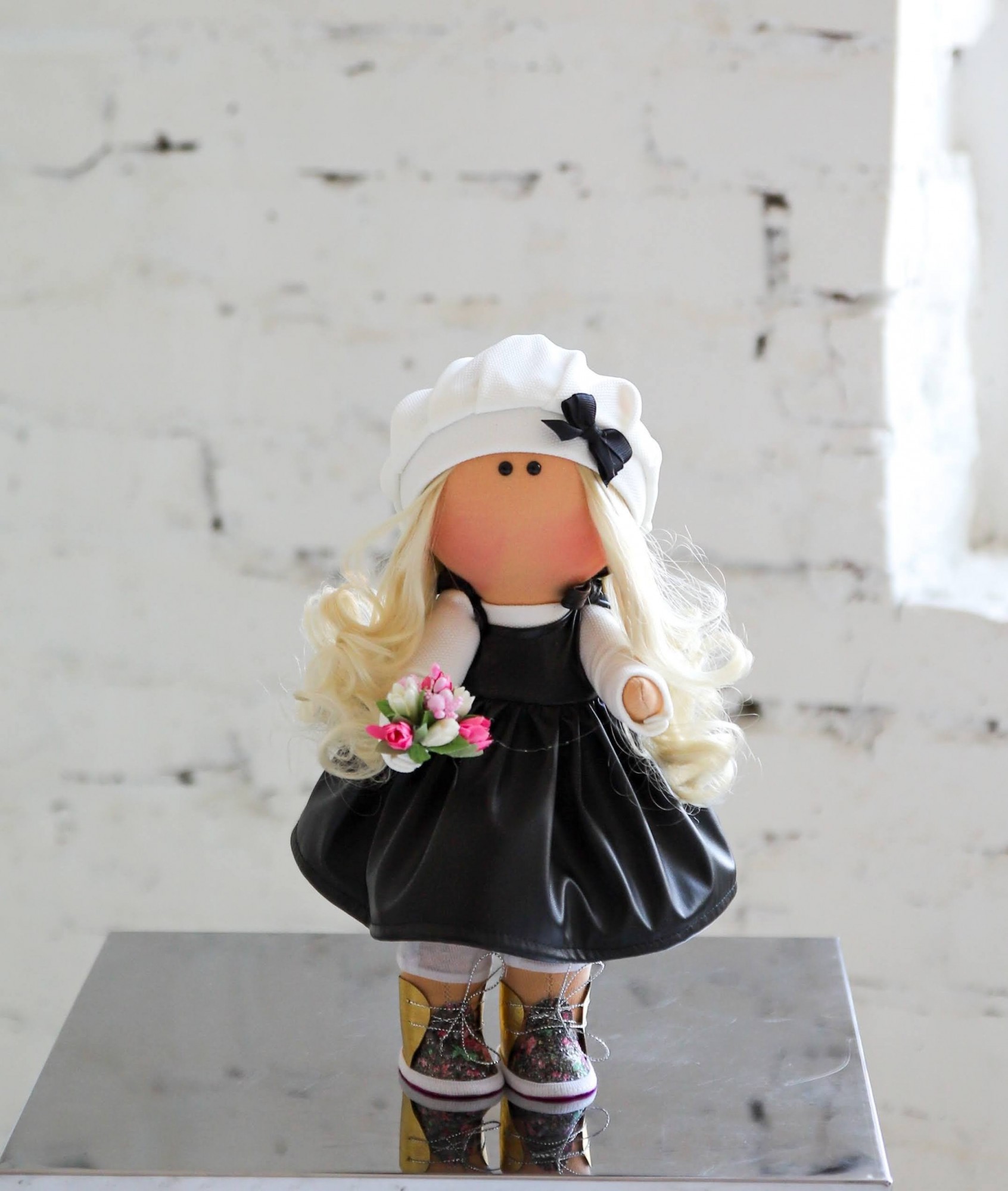 

Текстильная кукла игрушка ручной работы Тильда Шерон Hand Made One